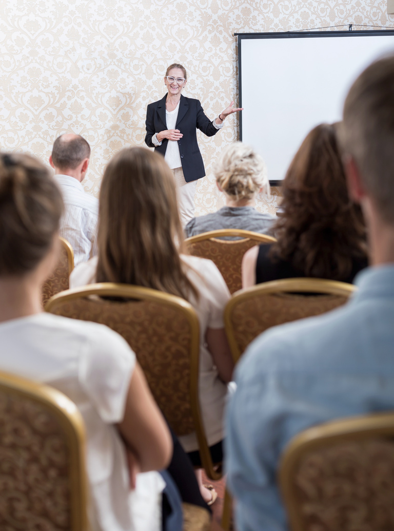 Speaking during public meeting